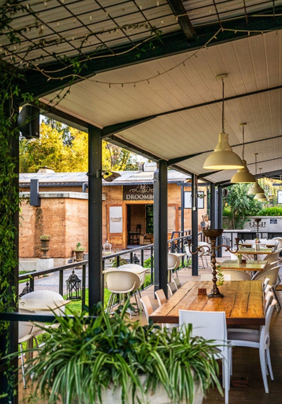 Birdcage Restaurant terrace