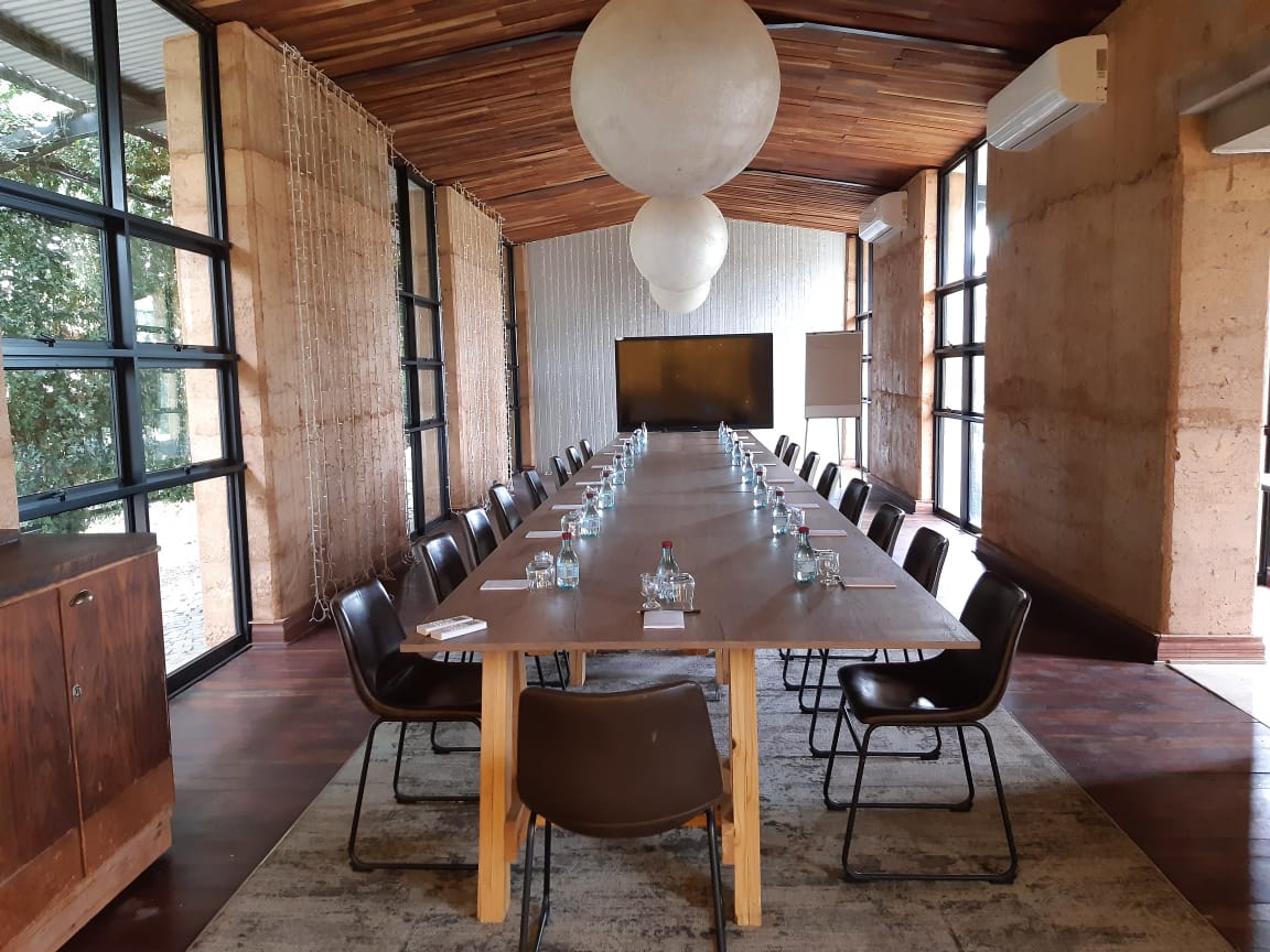 The Library event venue at Droombos Estate