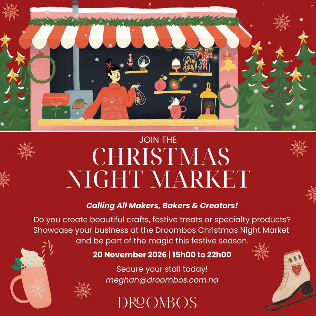 Call for vendors at the Droombos Christmas Night Market: makers, bakers and creators