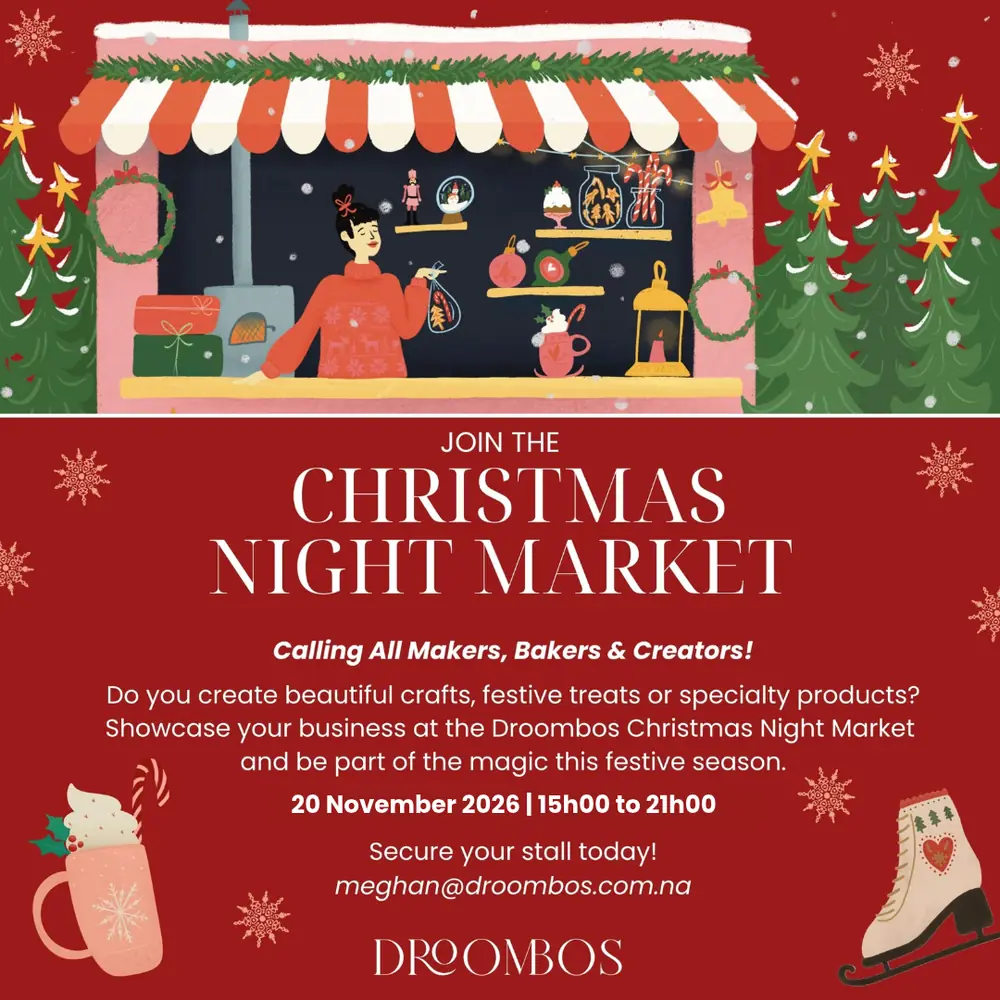 Call for vendors at the Droombos Christmas Night Market: makers, bakers and creators