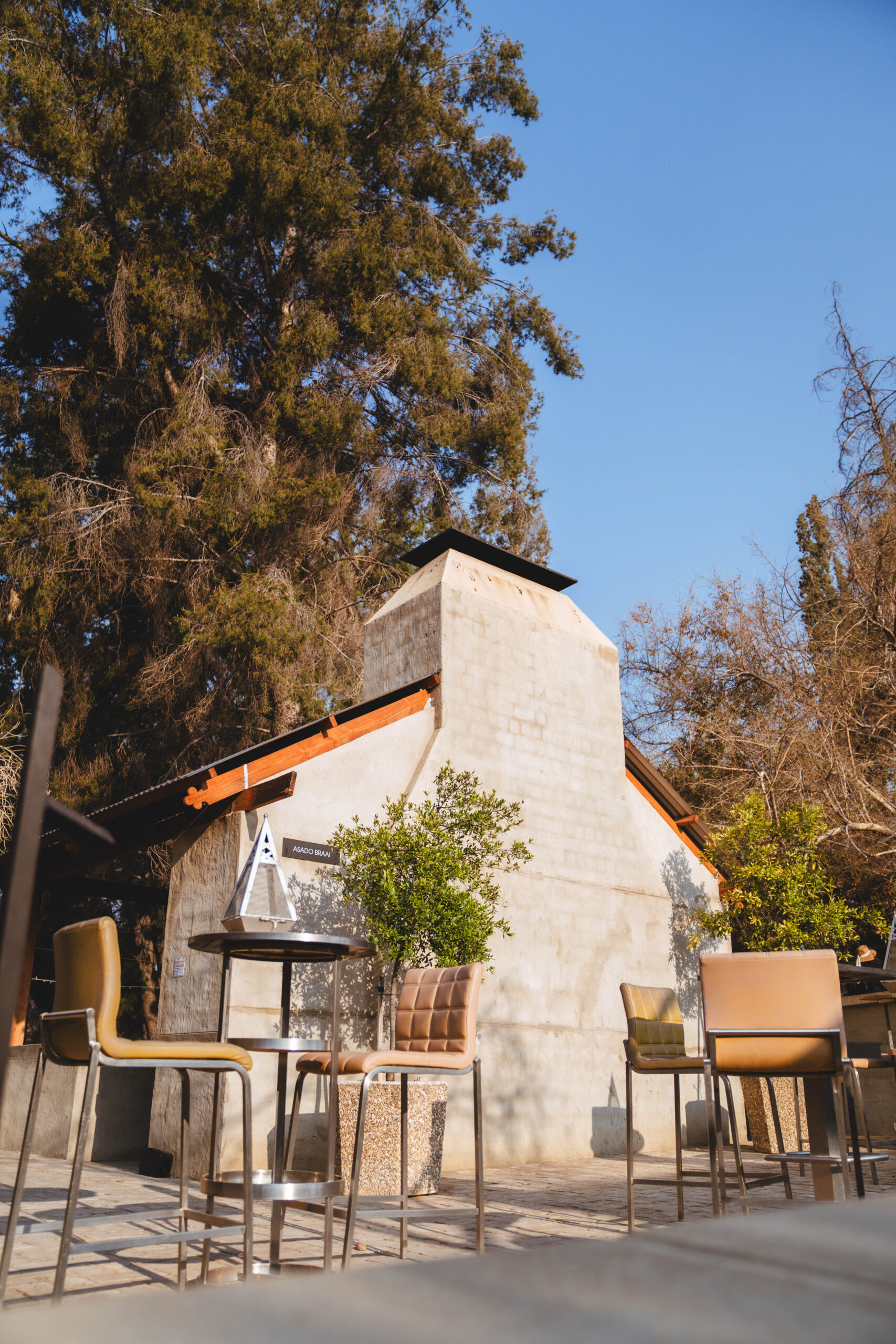 Asado Braai outdoor venue at Droombos Estate